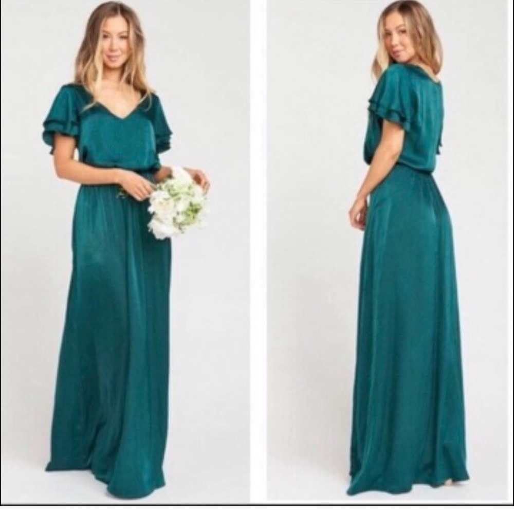 Show me Your Mumu Michelle Flutter Maxi Dress